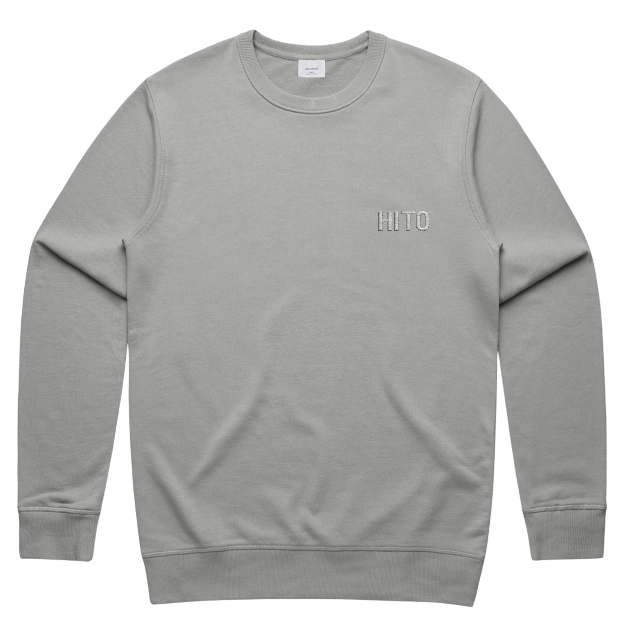 Hito French Terry Crew Sweatshirt Soft Green
